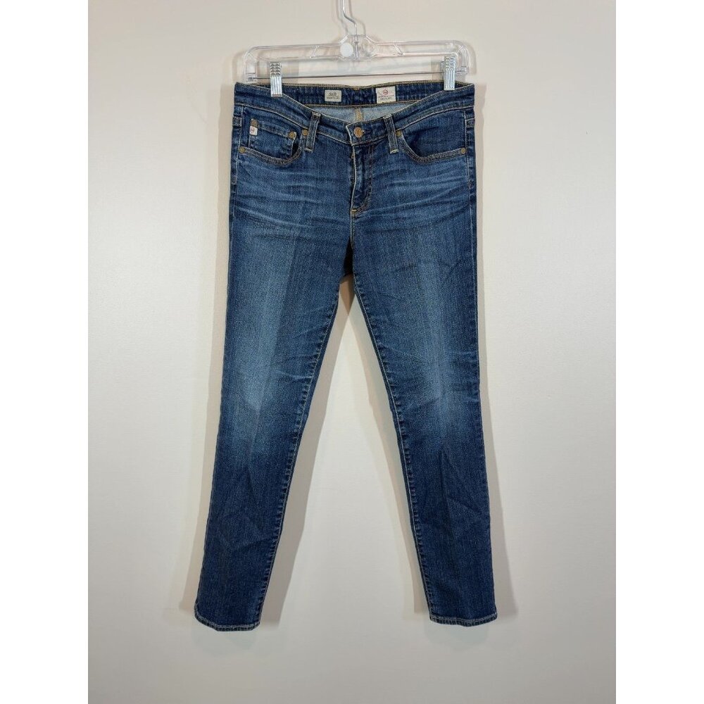 AG Adriano Goldschmied Stilt Cigarette Leg‎ Jeans Blue Women's 29R